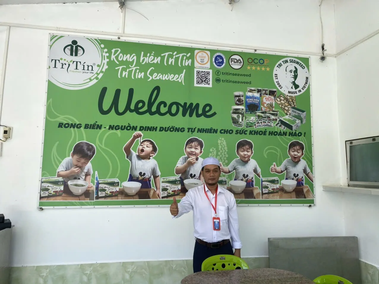 Thăm doanh nghiệp rong biển Trí Tín — nguyên liệu thực phẩm định hướng Halal